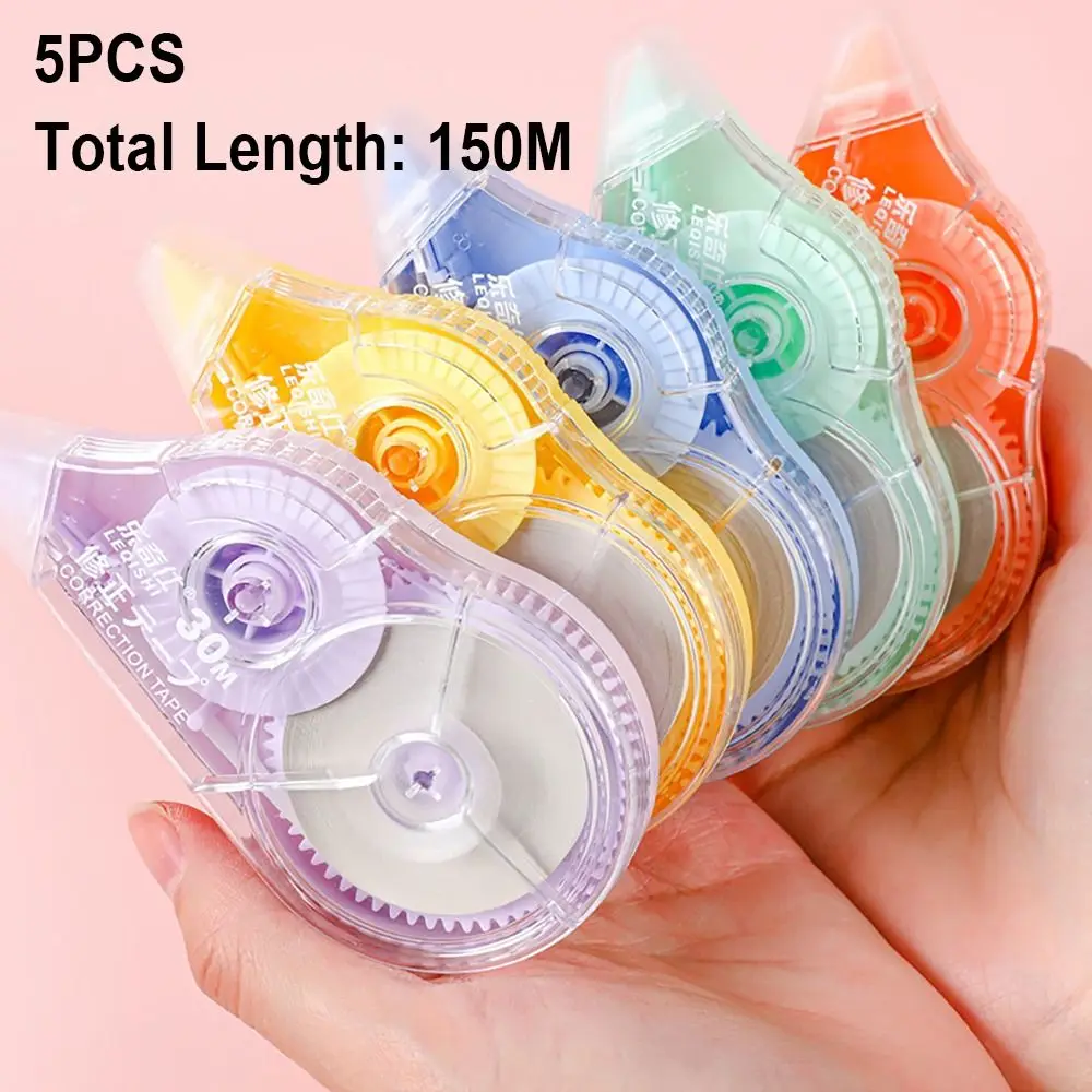 Correction Tape Roller - 5 buah/set perlengkapan kantor pita koreksi