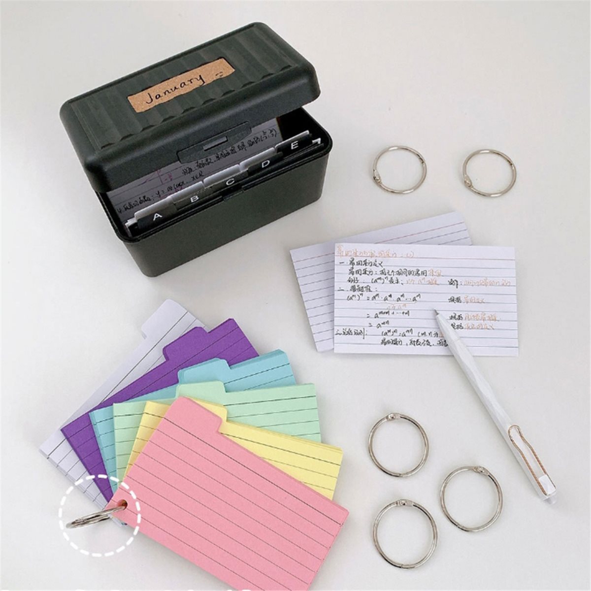 Index Tab Divider - 828 Mega Sale 3x Kotak Penyimpanan