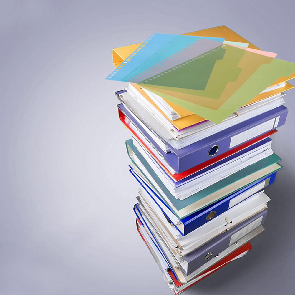 Index Tab Divider - 12 Set Pembatas Indeks Warna, Label