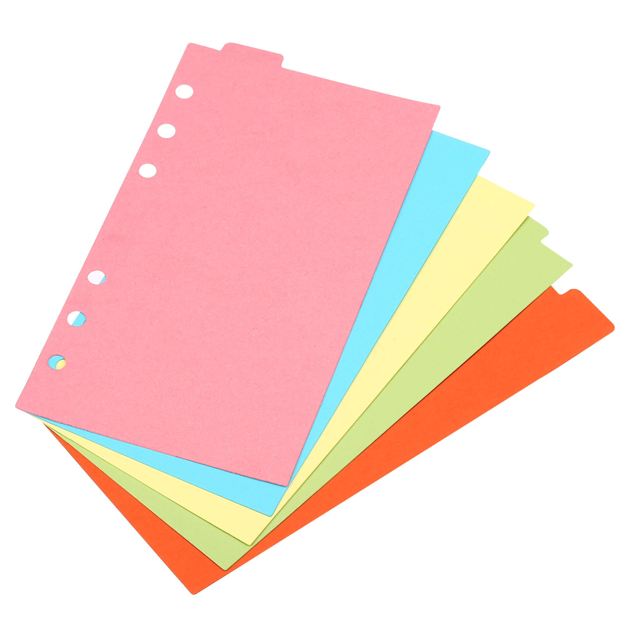 Index Tab Divider - A6 pembagi indeks Binder 4 Set