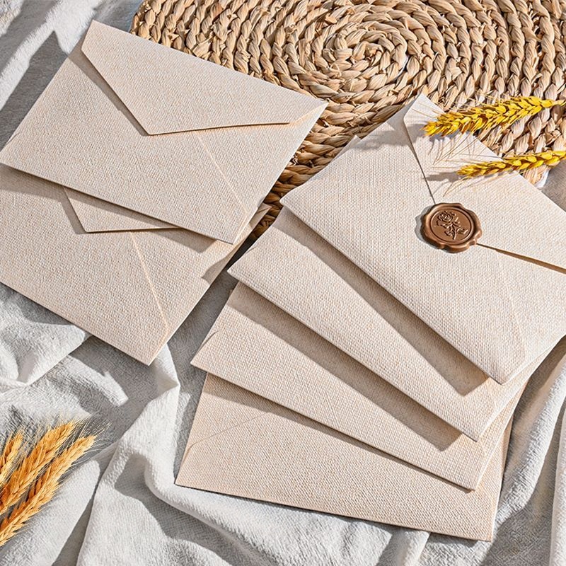 Set Amplop Bertekstur Linen un - Letter Envelope Kraft ulasan dan harga