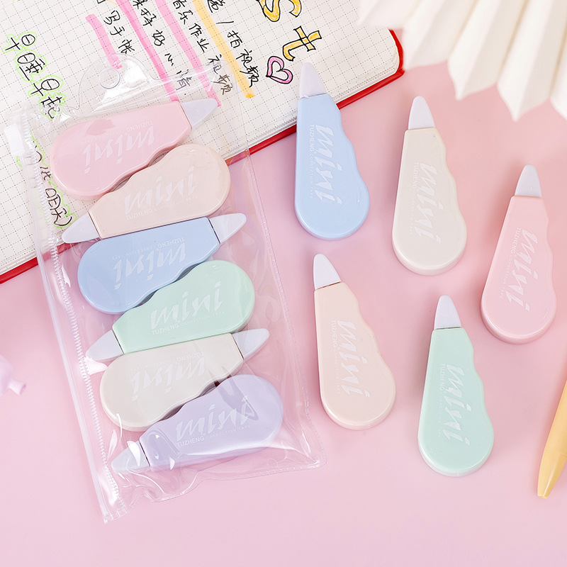 6 Buah/Set Pita Koreksi Warna  - Correction Tape Roller ulasan dan harga