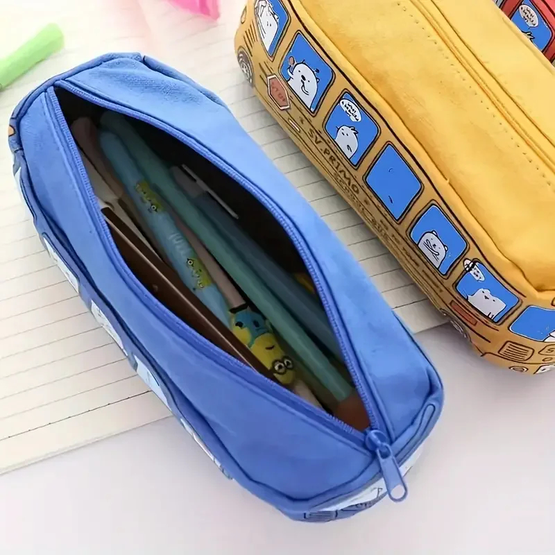1 Buah Tas Pensil Bus Sekolah  - Stationery Office And School Supply Stores ulasan dan harga