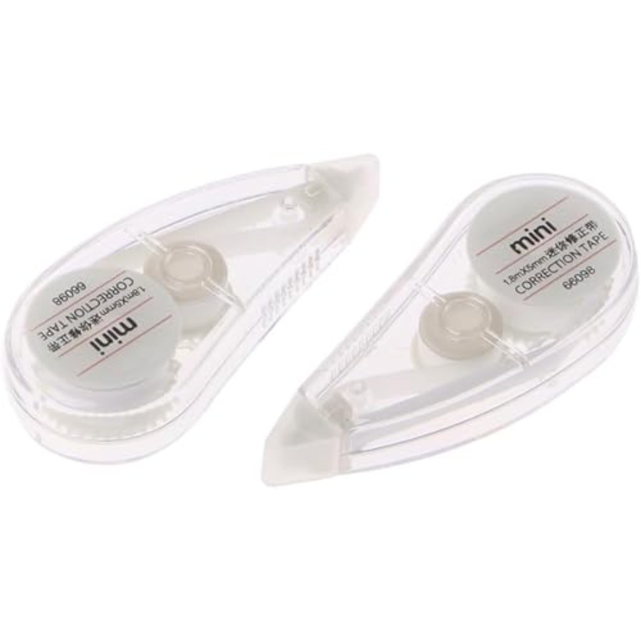 2 Buah Pita Koreksi Putih Lucu - Correction Tape Roller ulasan dan harga
