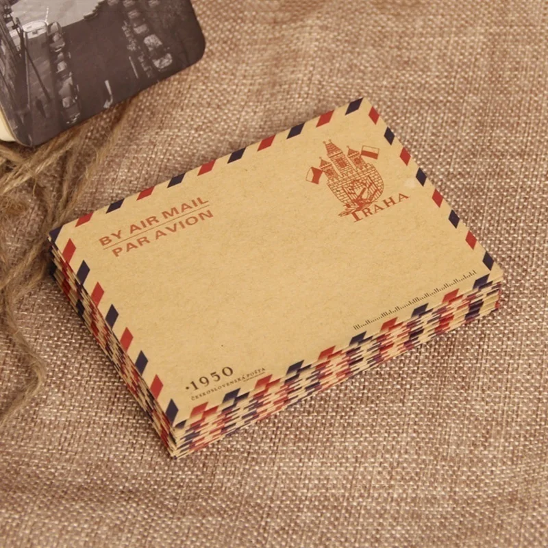 10 buah 9.7*7.5cm Retro popule - Letter Envelope Kraft ulasan dan harga