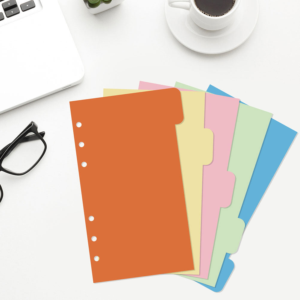 30Pcs Pembatas Plastik Berwarn - Index Tab Divider ulasan dan harga