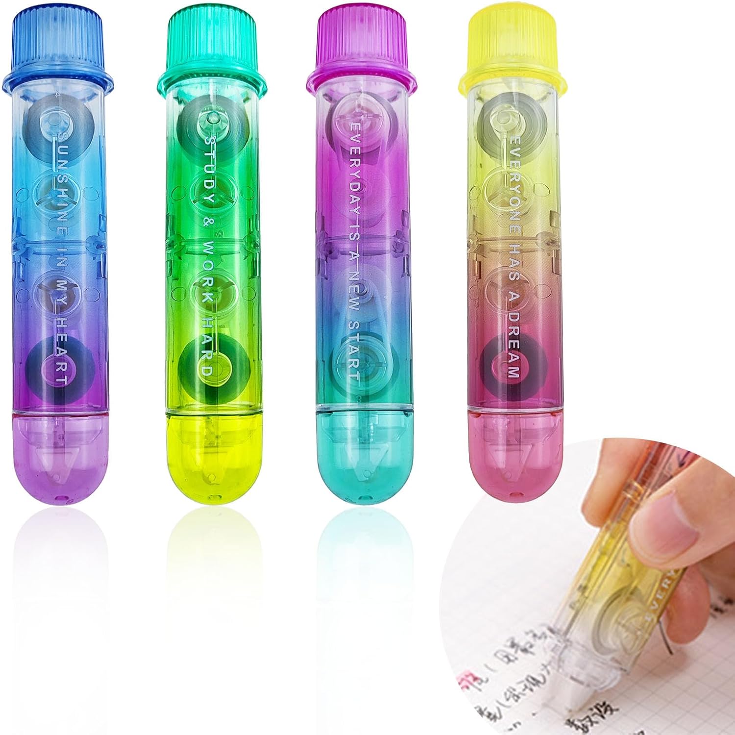 4 Pak 2 Dalam 1 Pita Koreksi P - Correction Tape Roller ulasan dan harga
