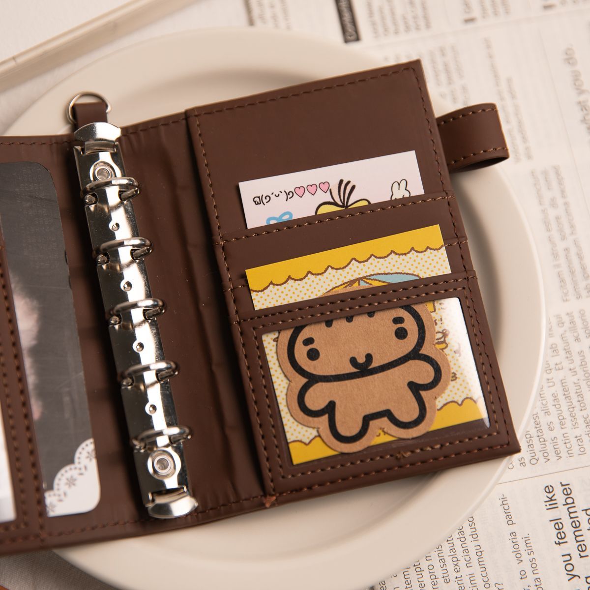 Jurnal Hardcover Loose Leaf M5 - Journal Leather Hardcover ulasan dan harga