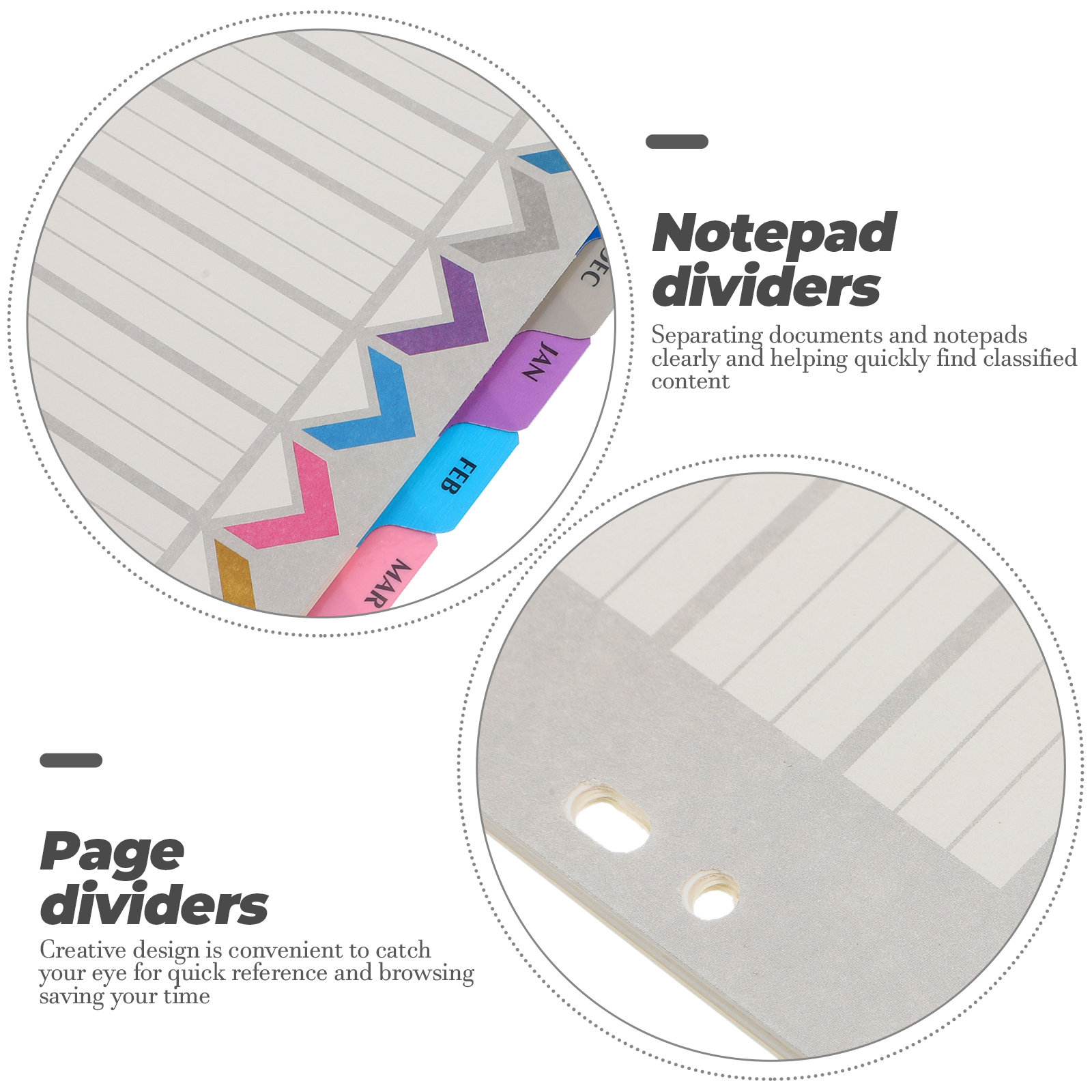 12 Lembar Pembatas Binder, Tab - Index Tab Divider ulasan dan harga