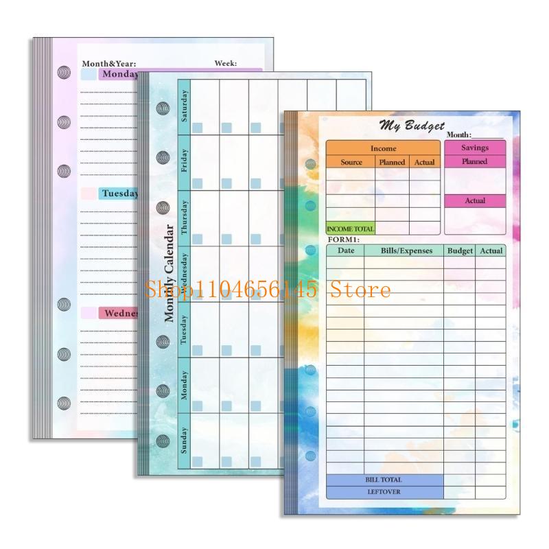 Kertas Isi Ulang Loose Leaf Be - Planner Weekly Budget ulasan dan harga