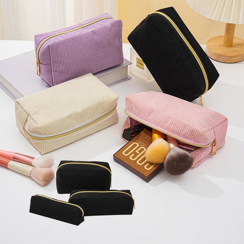 4 buah tas penyimpanan korduro - Ideal Stationery & Office Supply ulasan dan harga