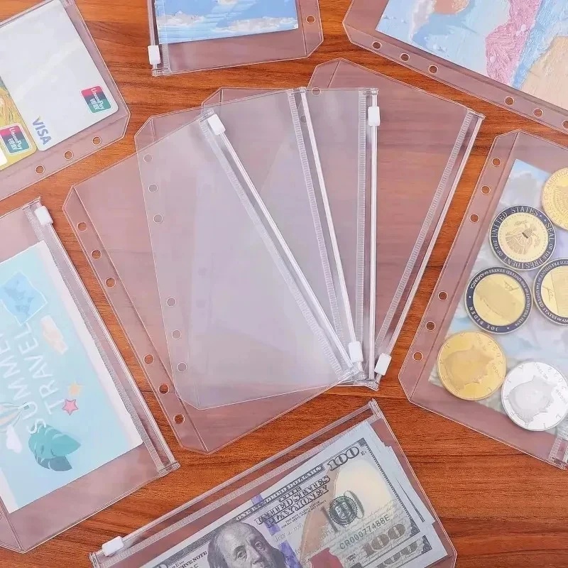 6/12/18pcs A6 A7 Kantong Binde - Planner Weekly Budget ulasan dan harga