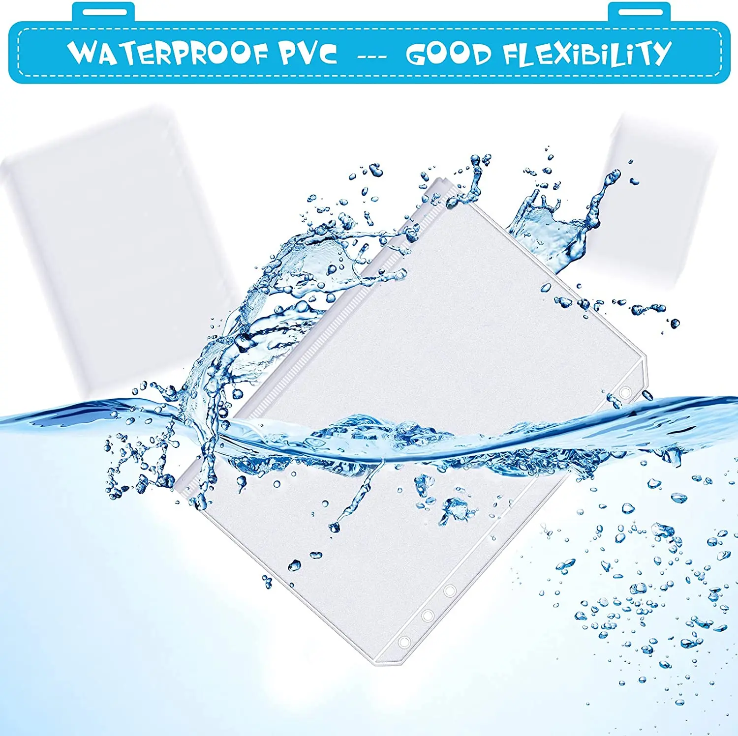 Binder kantong A6 6 lubang rit - Planner Weekly Budget ulasan dan harga