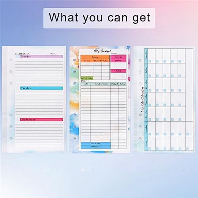 N36R-2 Set A6 Isi Ulang Perenc - Planner Weekly Budget ulasan dan harga