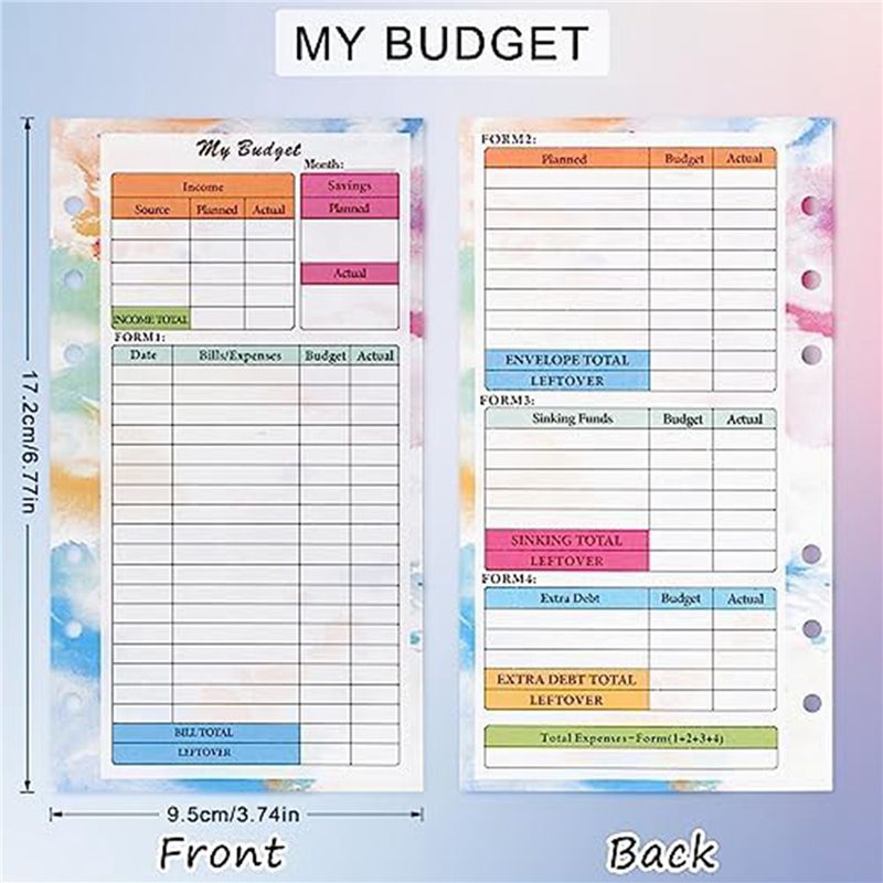 N36R-2 Set A6 Isi Ulang Perenc - Planner Weekly Budget ulasan dan harga