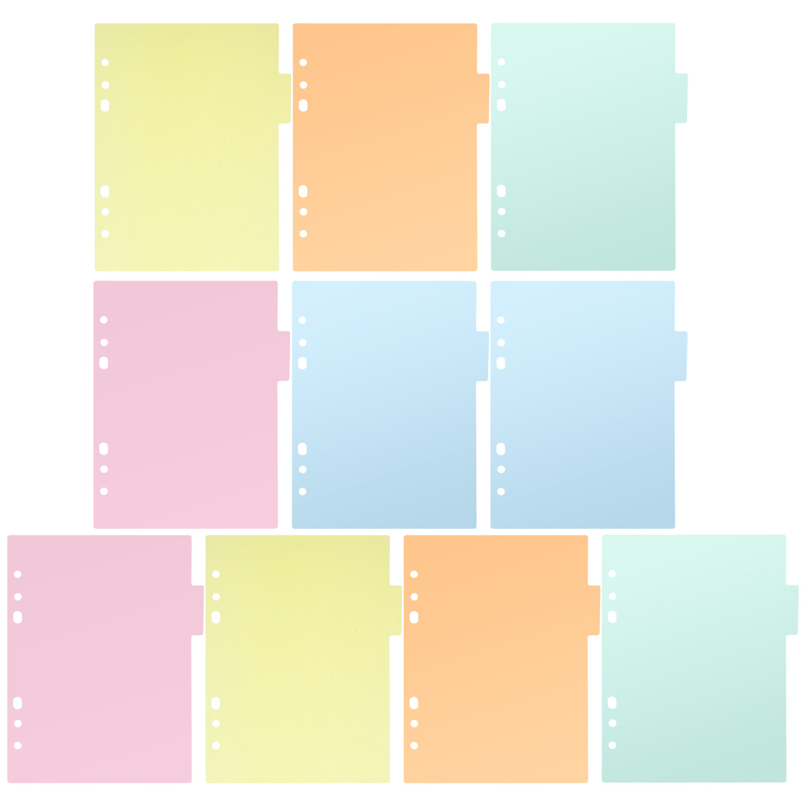 2Pcs Pembatas Halaman Indeks A - Index Tab Divider ulasan dan harga