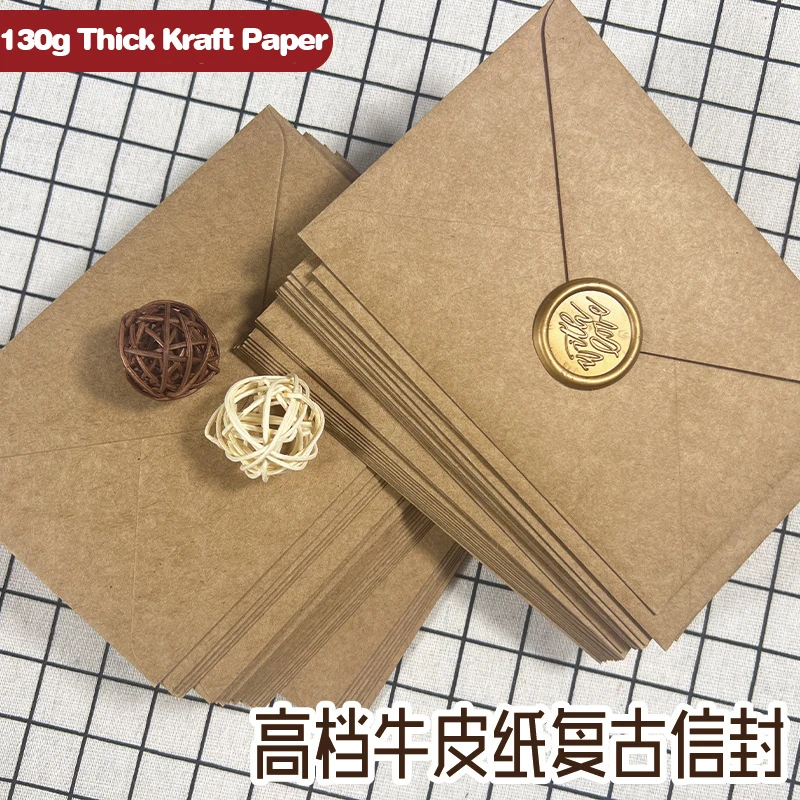 50 Buah Amplop Kertas Coklat K - Letter Envelope Kraft ulasan dan harga