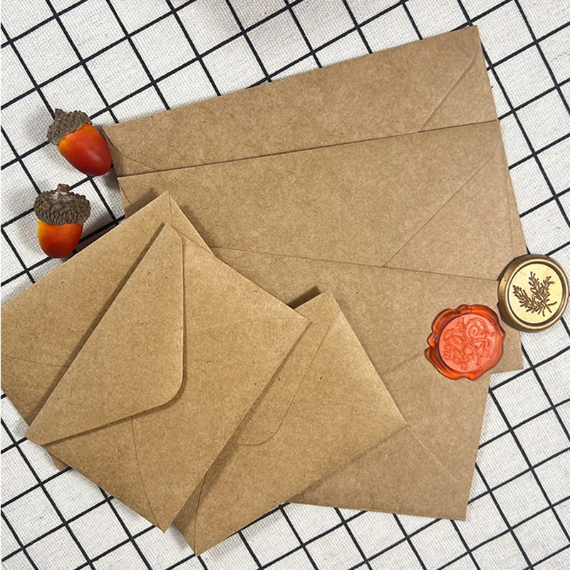 50 Buah Amplop Kertas Coklat K - Letter Envelope Kraft ulasan dan harga